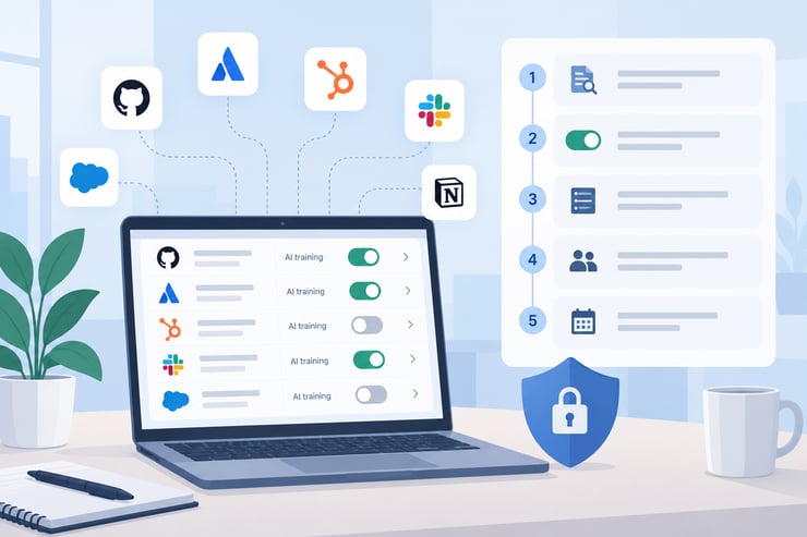 SaaS AI customer data training audit process for organizations